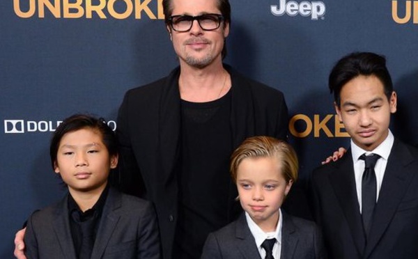 Les premières longues retrouvailles de Brad Pitt  avec ses enfants