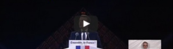 Macron président : retour sur la soirée sur l'esplanade du Louvre
