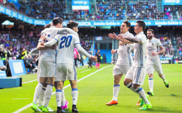 Le Real  à deux marches de la Liga