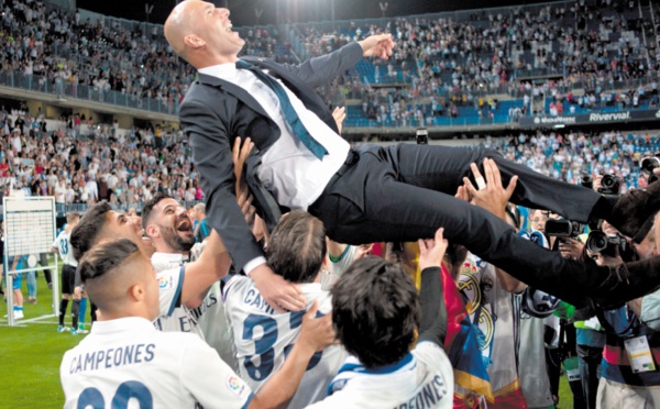 Zidane C'est mon jour le plus heureux professionnellement