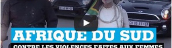 Afrique du Sud : marche contre les violences faites aux femmes