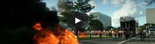 Brésil : l'armée contre les manifestants