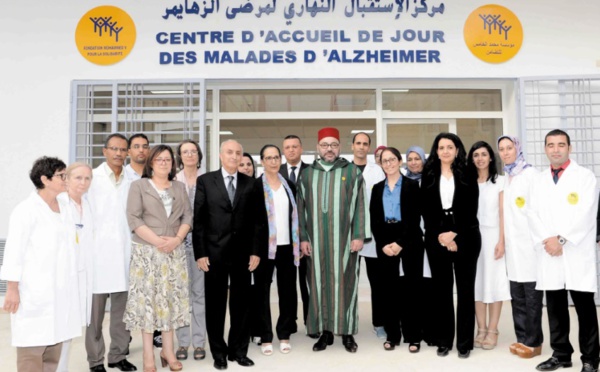 S.M le Roi inaugure un Centre d'accueil des malades atteints d’Alzheimer à Rabat