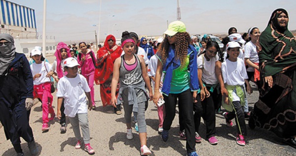 Forte participation au “Fitness pour toutes” à Tan Tan
