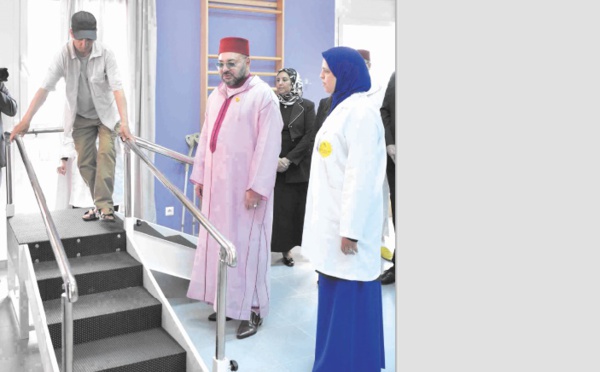 S.M le Roi inaugure un Centre de rééducation et de réadaptation fonctionnelle à Ain Chock