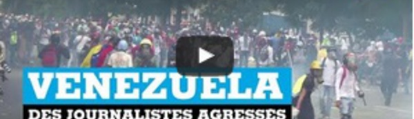 Venezuela : des journalistes agressés