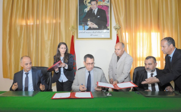 Signature d’une convention pour le soutien du RCOZ