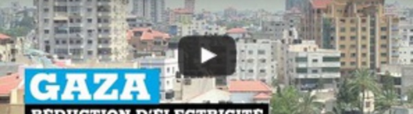 Gaza : l'électricité se fait de plus en plus rare