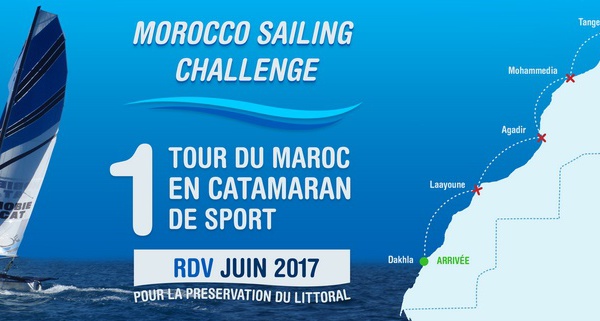 Premier tour du Maroc à voile