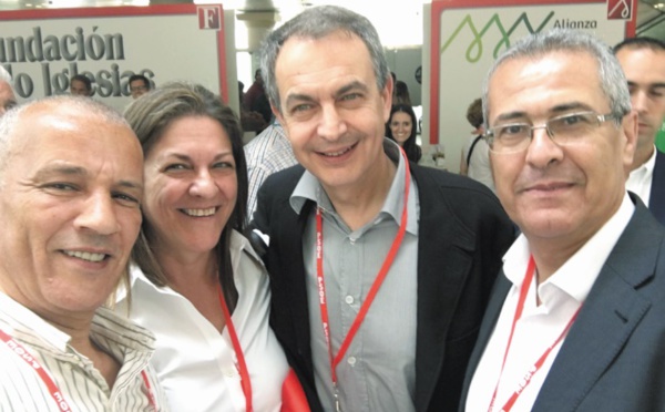 Benabdelkader et Fatih représentent l’USFP au Congrès du PSOE