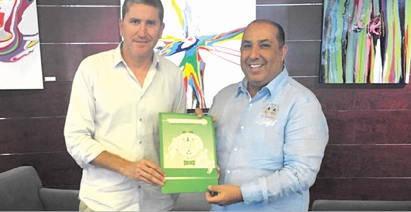 Garrido aux commandes du Raja