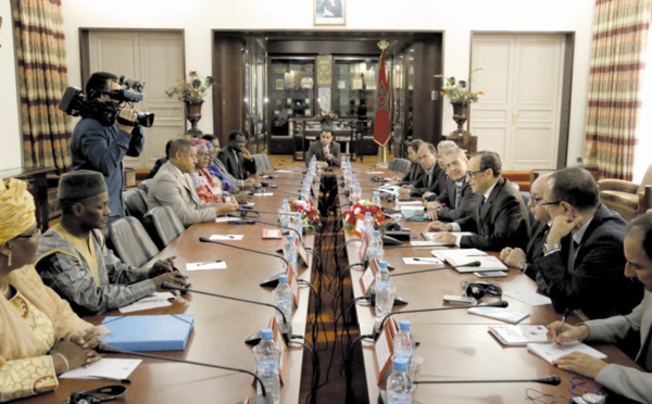Habib El Malki reçoit des ministres de la Réforme de l'administration et de la Fonction publique en Afrique