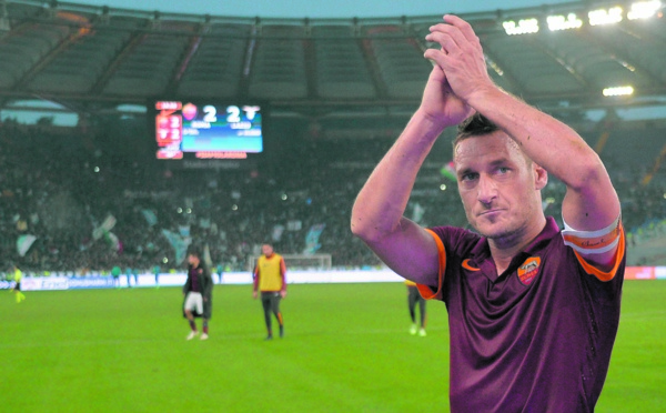 Totti : La première  partie de ma vie de  footballeur est terminée et maintenant une plus importante est sur  le point de débuter