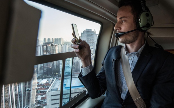 L'hélicoptère, la solution  anti-bouchons à Sao Paulo