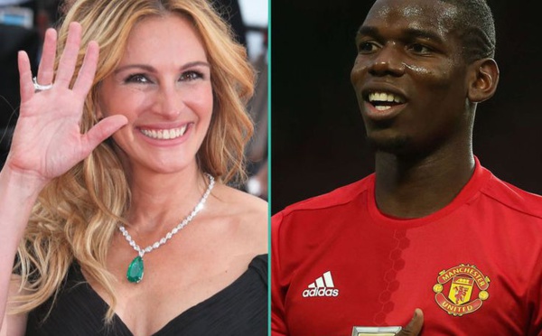 Julia Roberts : Paul Pogba  est un être  humain  extraordinaire