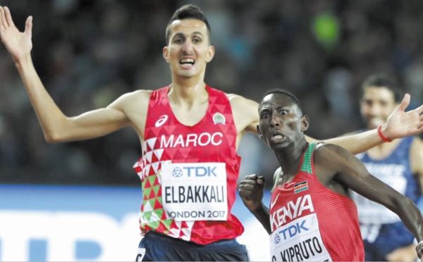 El Bakkali rejoint le lot des athlètes marocains médaillés aux Mondiaux