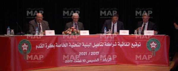 Convention de partenariat entre la FRMF et quatre départements ministériels