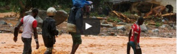 La Sierra Leone appelle à l'aide après des inondations meurtrières