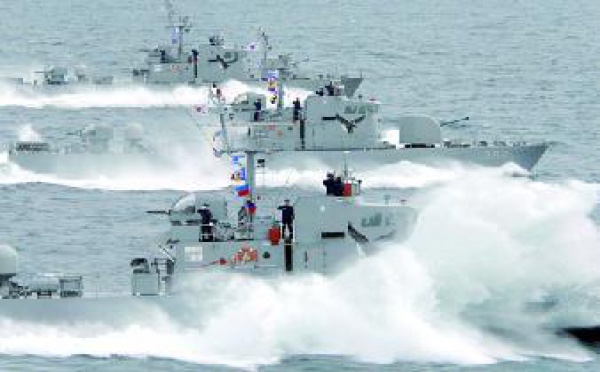 Branle-bas de combat à la frontière entre les deux pays : Affrontement naval entre les Corées
