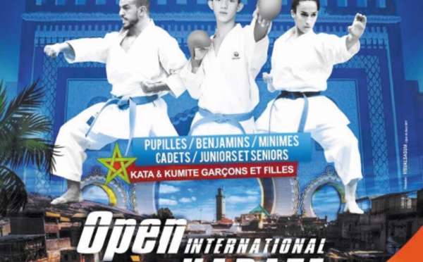 Participation massive au 2ème Open international de karaté de Fès