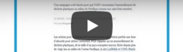 Revue de presse internationale