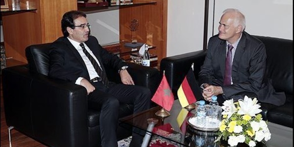 Abdelkrim Benatiq s'entretient avec l’ambassadeur d’Allemagne au Maroc