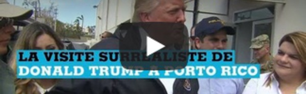 La visite surréaliste de Donald Trump à Porto Rico