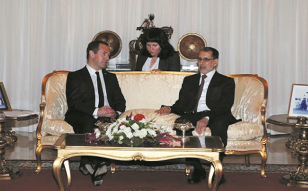 Le Premier ministre russe en visite au Maroc