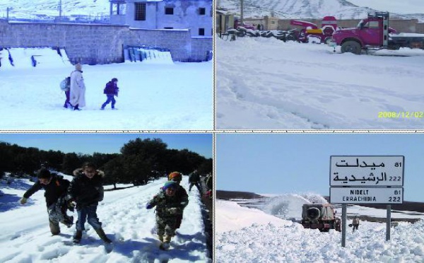 Vague de froid : La montagne grelotte et s’inquiète