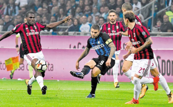 Calcio : L'Inter remporte le derby lombard