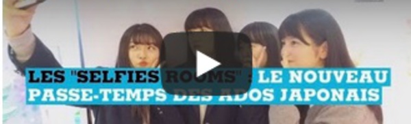 Les "Selfies rooms", le nouveau passe-temps des ados japonais