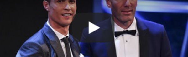 Prix Fifa : Ronaldo meilleur joueur, Zidane meilleur entraîneur