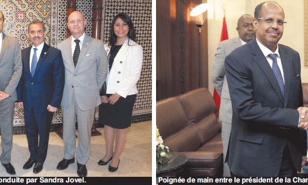 Le président de la Chambre des représentants reçoit les ministres guatémaltèque et djiboutien des Affaires étrangères