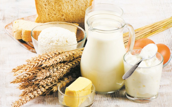 Les produits laitiers font chuter les prix alimentaires en octobre
