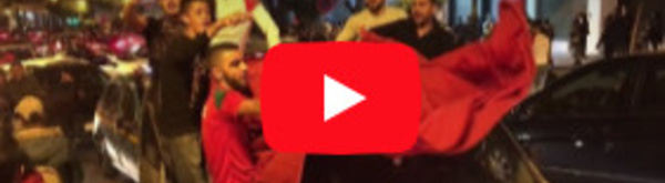 Scènes de liesse à Tanger après la qualification du Maroc au Mondial-2018
