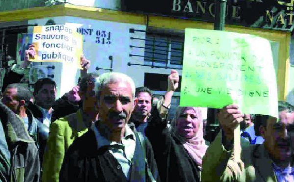 La grogne sociale a gagné le front des travailleurs : Vent de révolte en Algérie