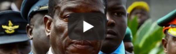 Emmerson Mnangagwa rentre en héros au Zimbabwe pour succéder à Robert Mugabe
