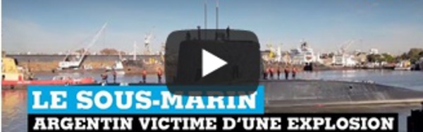 Le sous-marin argentin victime d'une explosion