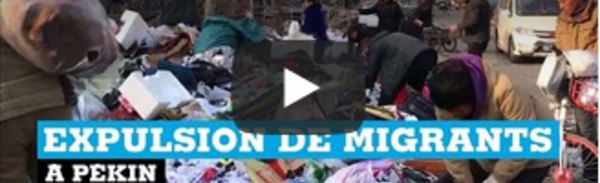 Expulsion de migrants à Pékin