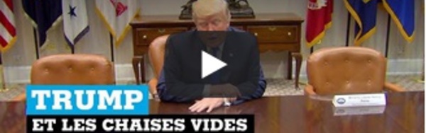 Trump et les chaises vides