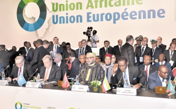 S.M le Roi au Sommet Union  africaine-Union européenne  : Le 21ème siècle sera celui des grands brassages