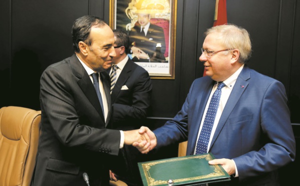 Habib El Malki s’entretient avec le président du Parlement de Wallonie