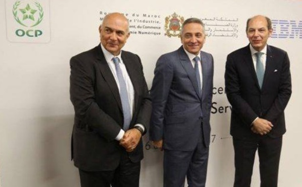 L'OCP et IBM créent une joint-venture visant à accélérer la transformation digitale des entreprises africaines