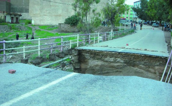 De nombreux dégâts ont été causés par les dernières pluies : Les ouvrages d’art font le petit pont