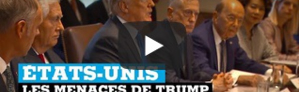 États Unis, les menaces de Trump