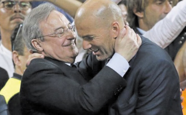 Pérez fier des succès de Zidane