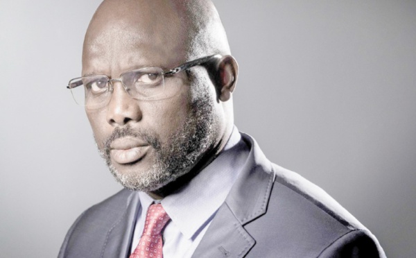 George Weah, étoile africaine du foot, devient président du Liberia