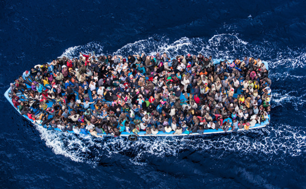 Le nombre de migrants dans l'UE pourrait  tripler d'ici 2100