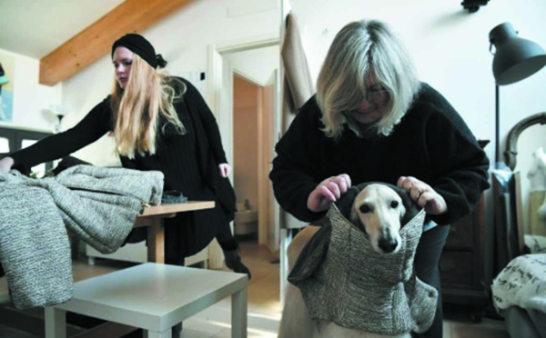 Milan, capitale de l'élégance également pour les chiens