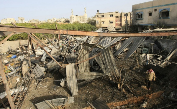 Opérations punitives israéliennes dans la bande de Gaza